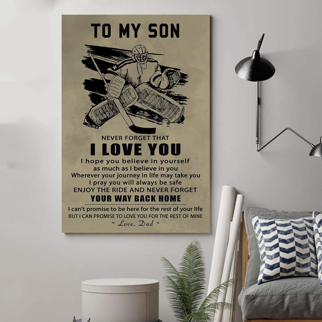 Posters-Hn Hockey Poster – Dad to Son – Your Way Back Home-SP