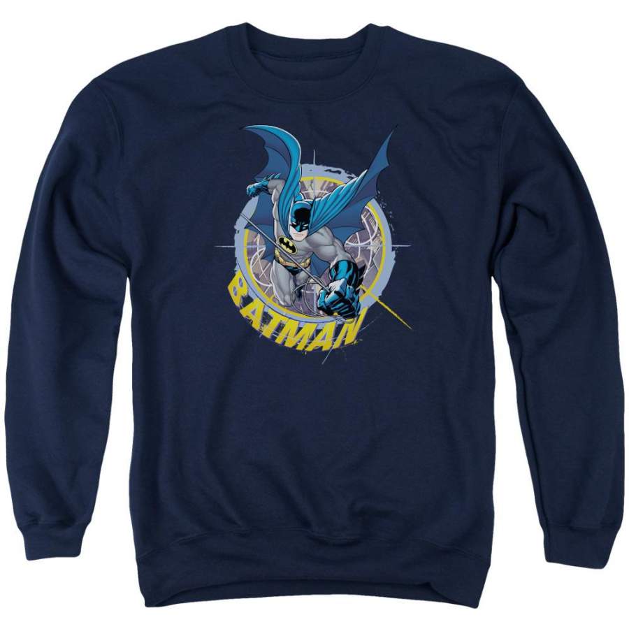 Batman – In The Crosshairs Adult Crewneck Sweatshirt