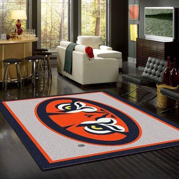 Auburn Tigers Area Rug Football Team Logo Carpet Living Room Rugs Floor Decor 19120715