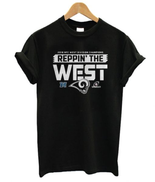 2018 Nfc West Division Champions Reppin The West RS  T-Shirt