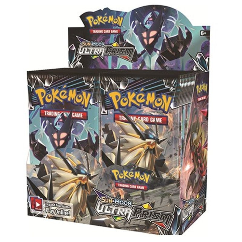 324Pcs/Box Pokemon Tcg Sun & Moon Ultra Prism 36 Bags Sealed Booster Box Collection Trading Card Game Toys