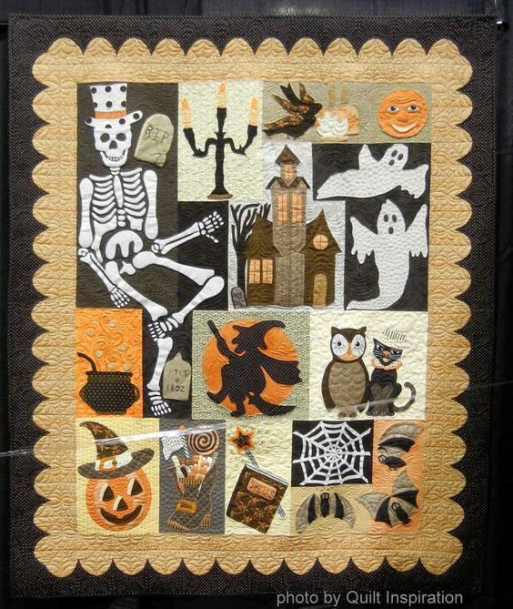 Halloween CLA0910332Q Quilt Blanket