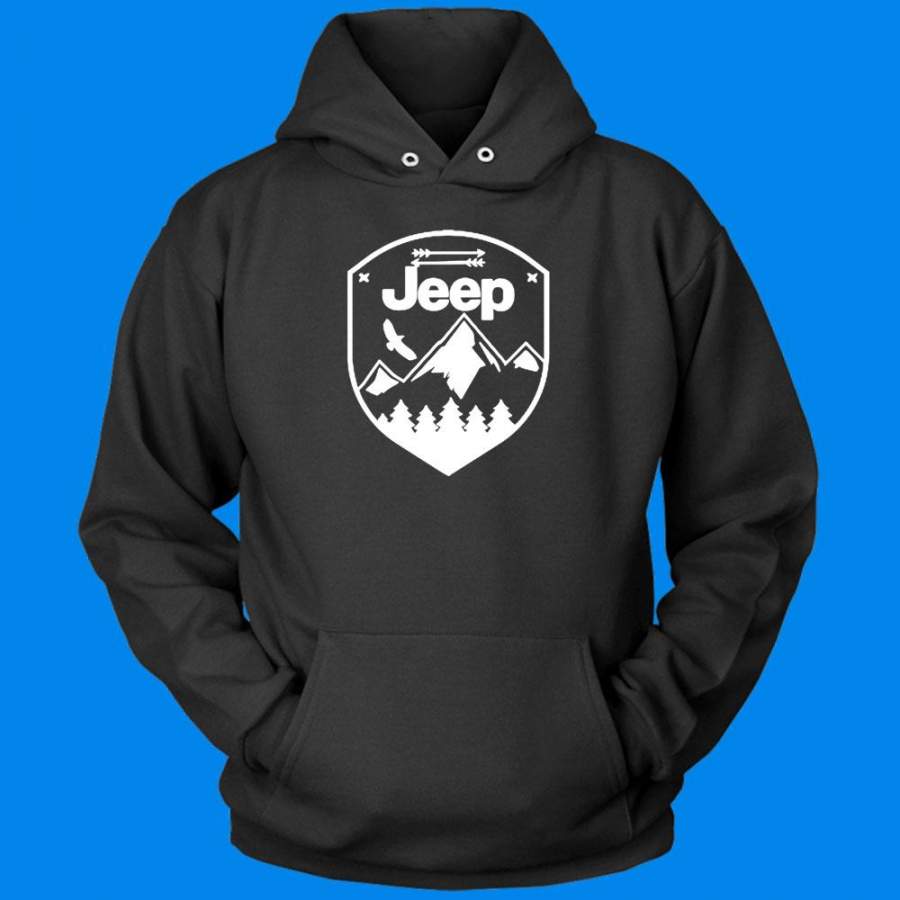 Jeep Adventure Art Hoodie T-Shirt