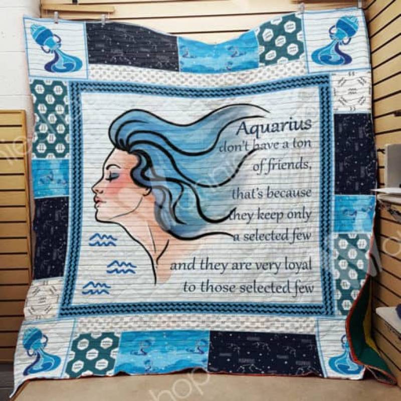 Aquarius Horoscope A2501 83O46 Blanket