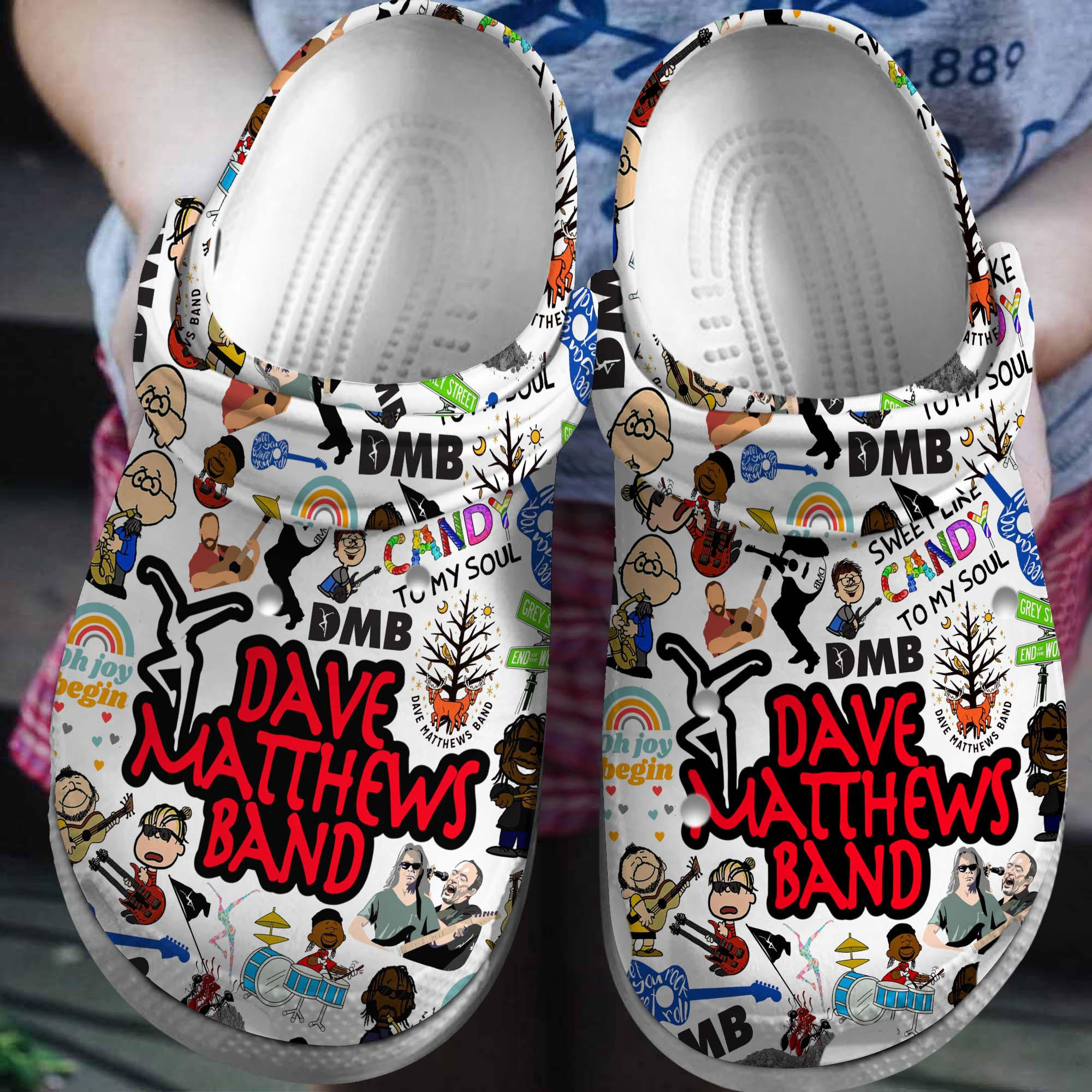 Dave Mathews Band Crocss Clogs For Men Women And Kid Rxzhxjx5