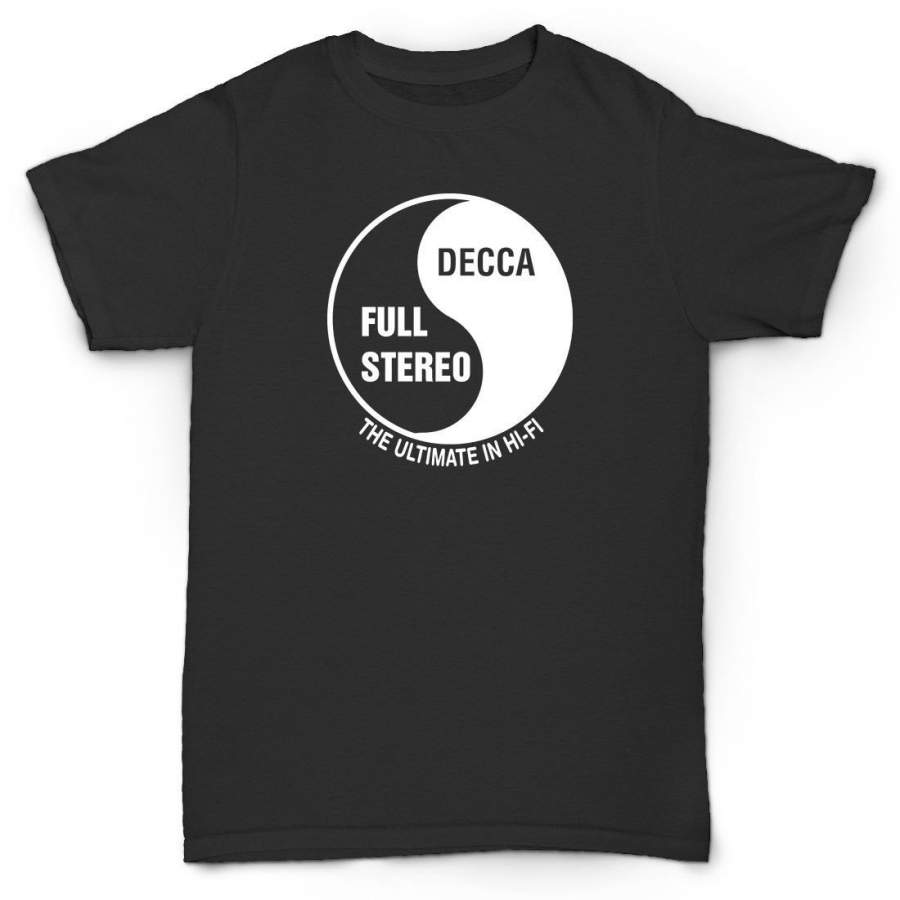 DECCA RECORDS T SHIRT VINTAGE STYLE VINYL 12″ LP SOUL FUNK