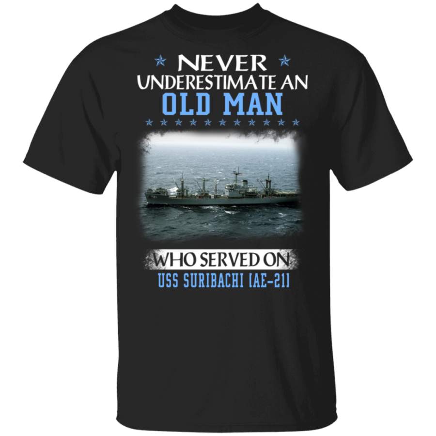 USS Suribachi AE-21 Veterans Day Christmas Gift T-Shirt