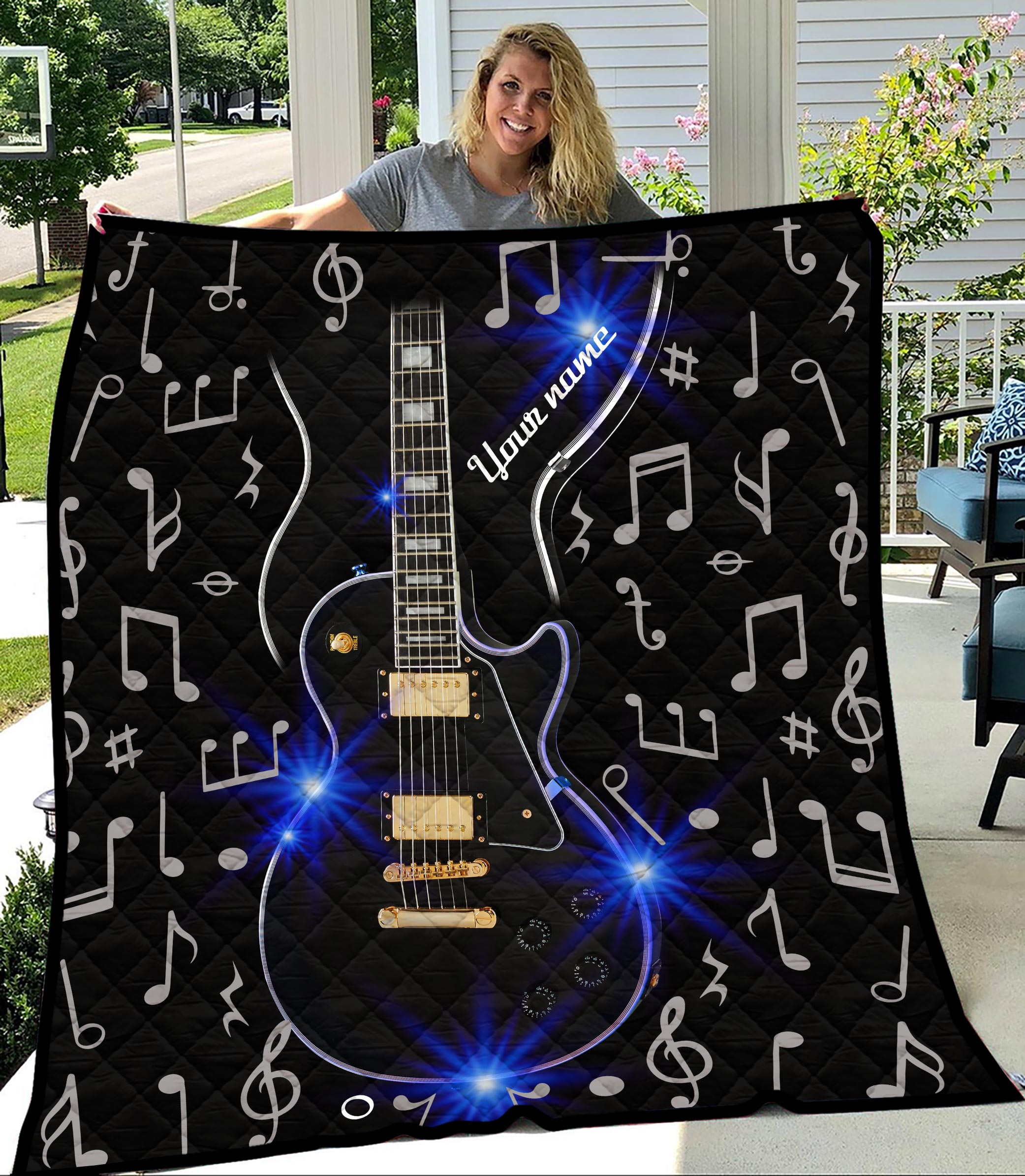 Viticstore™  Fantasy Notes And Music – 3D Ultra-soft fleece Blanket, gift for family