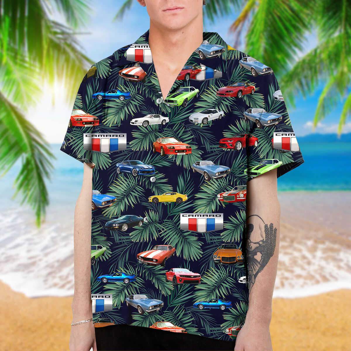 Camaro Collection Art Hawaii Shirt Ha33846