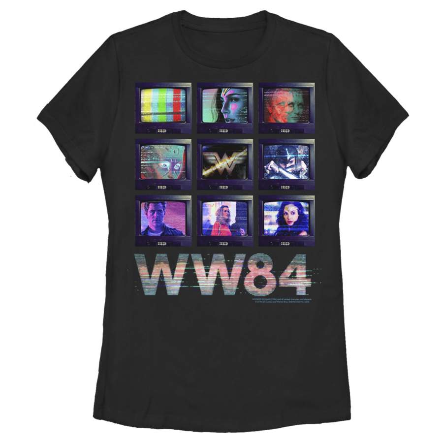 Wonder Woman 1984 Women’s TV Stack  T-Shirt