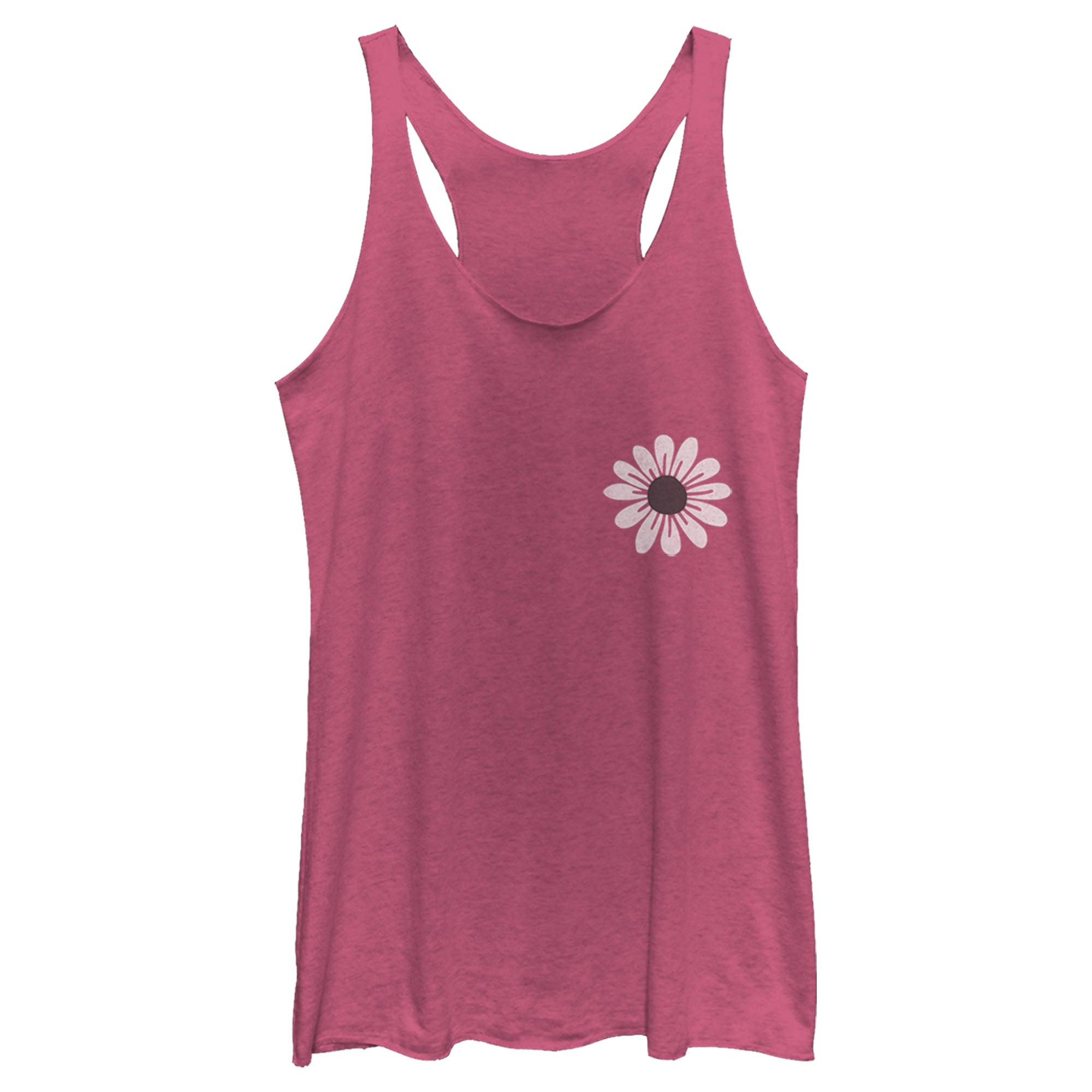 Women’S Lost Gods Pocket Daisy Racerback Tank Top