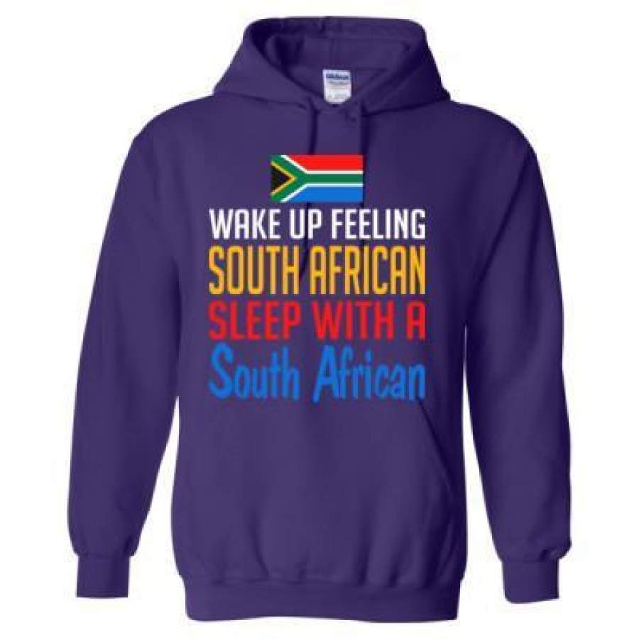 AGR Wake Up Feeling South African Sleep With A South African – Heavy Blend™ Hooded Sweatshirt