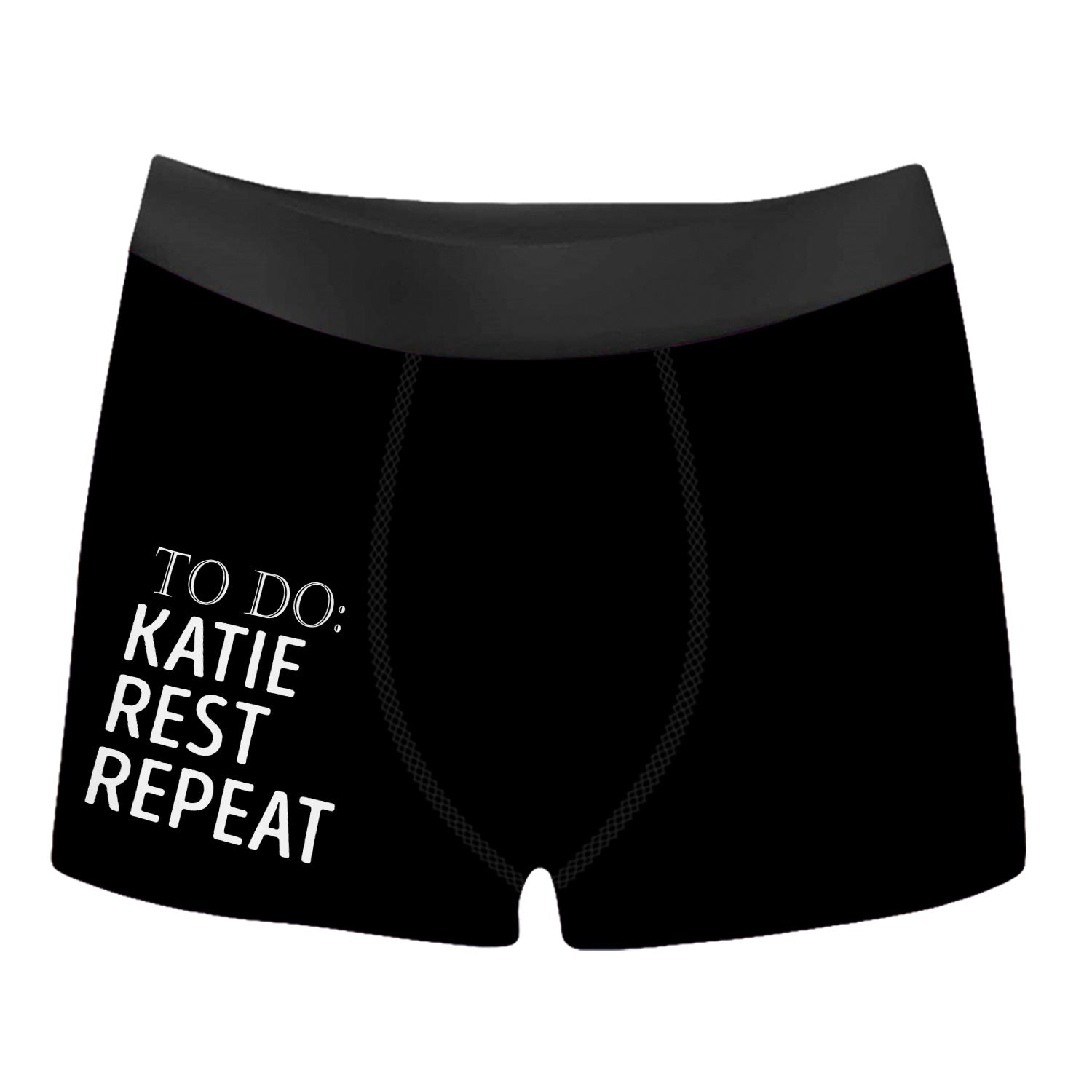 To Do List Personalized Name All Over Print Men’S Boxer Brief