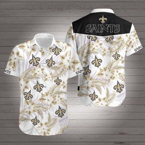 New Orleans Saints Football Hawaiian Shirt 02