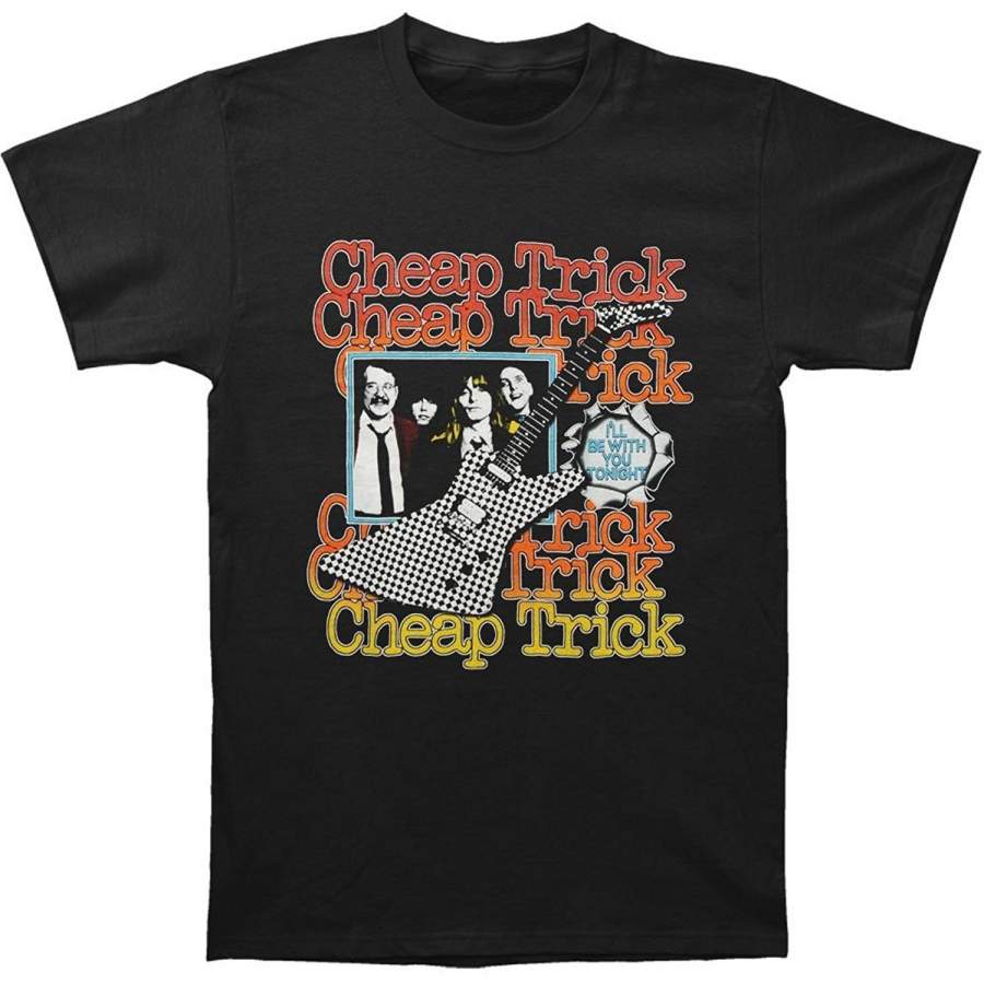 Cheap Trick Men’S Be With You T-Shirt Black Funny Summer Fashion Short Sleeved Tee Shirt For Men