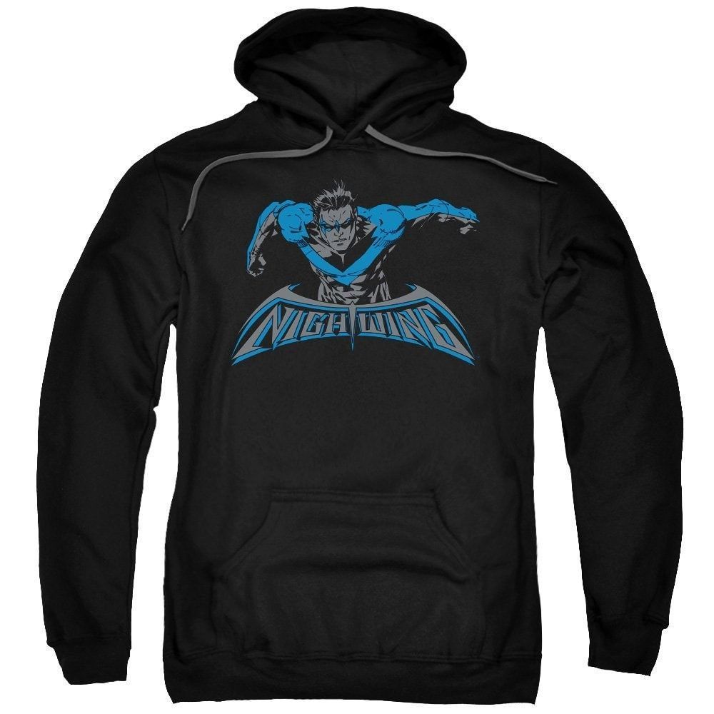 Batman Wing Of The Night Adult Pull Ove Shirt