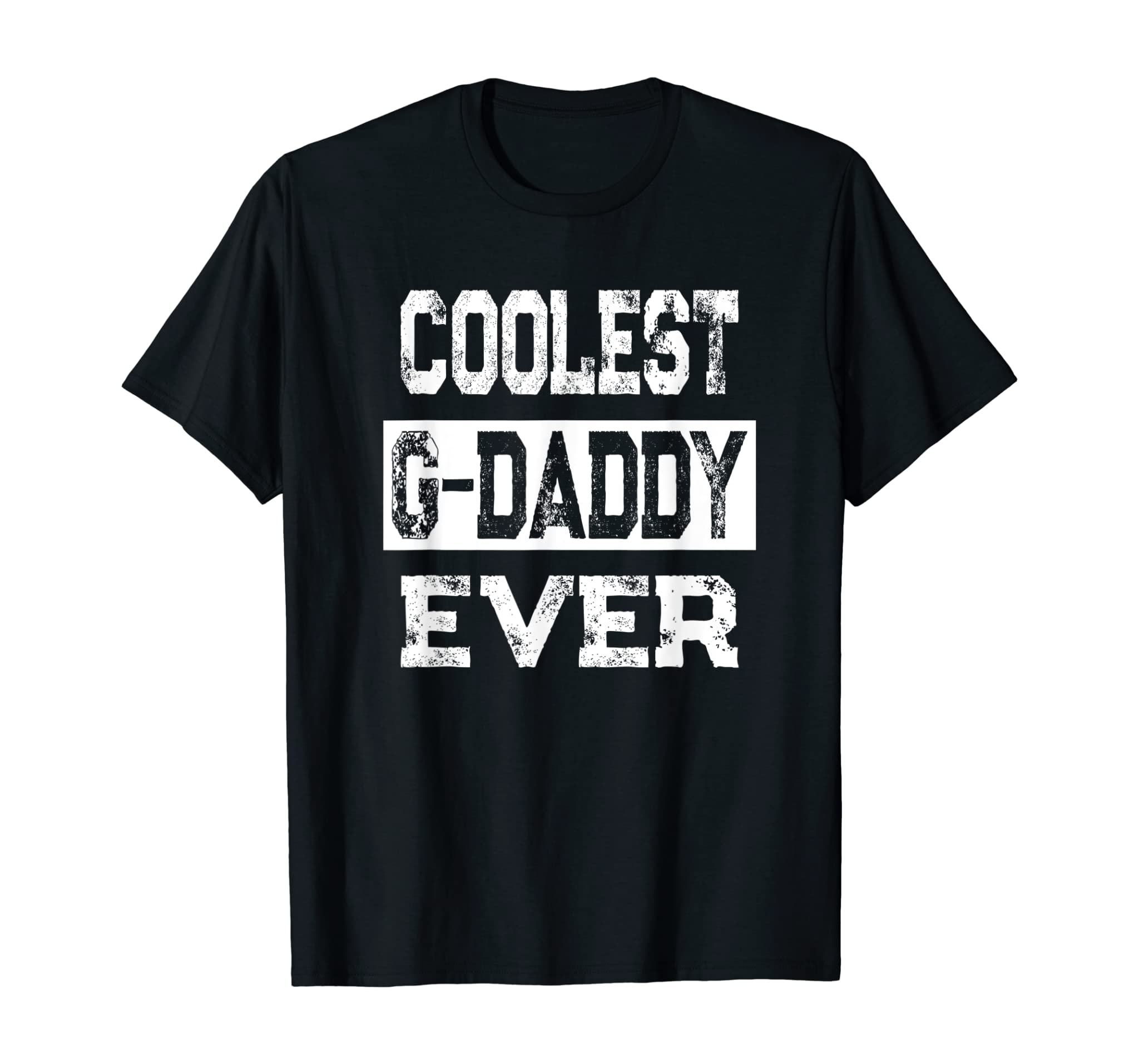 Cool Vintage Coolest G-Daddy Ever Grandpa Gift T-Shirt