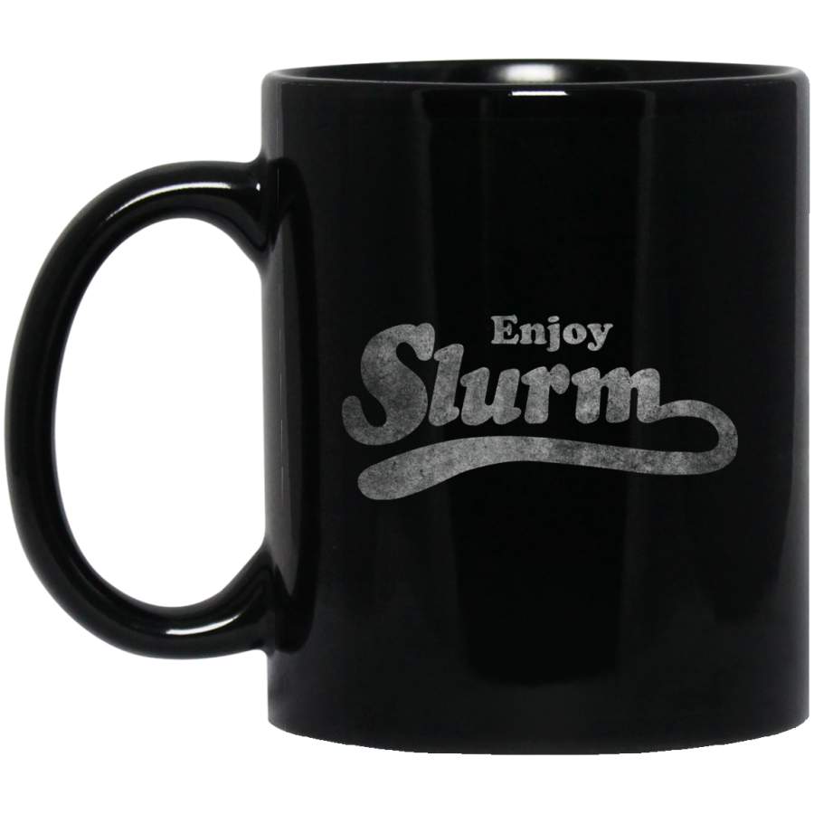 Vintage – Enjoy Slurm Mug Black Mug