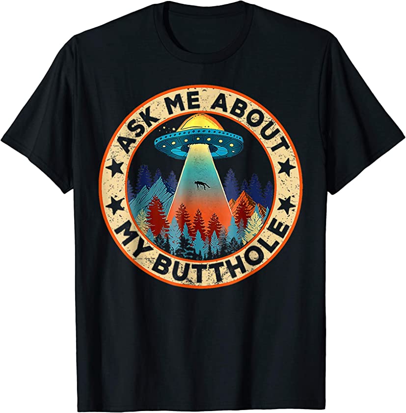 Alien Abduction Vintage T-Shirt