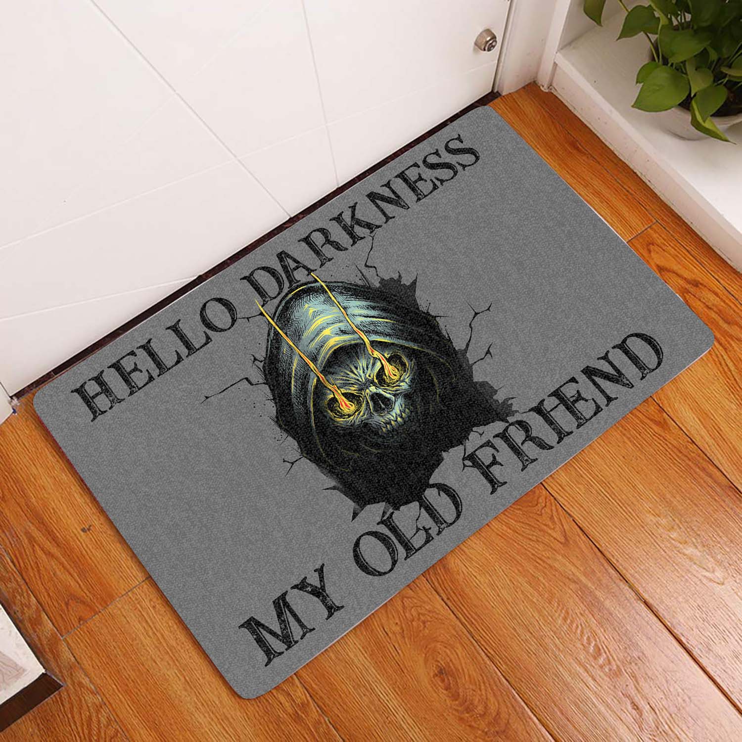 Hello Darknes My Old Friend All Over Printing Doormat Pre2087