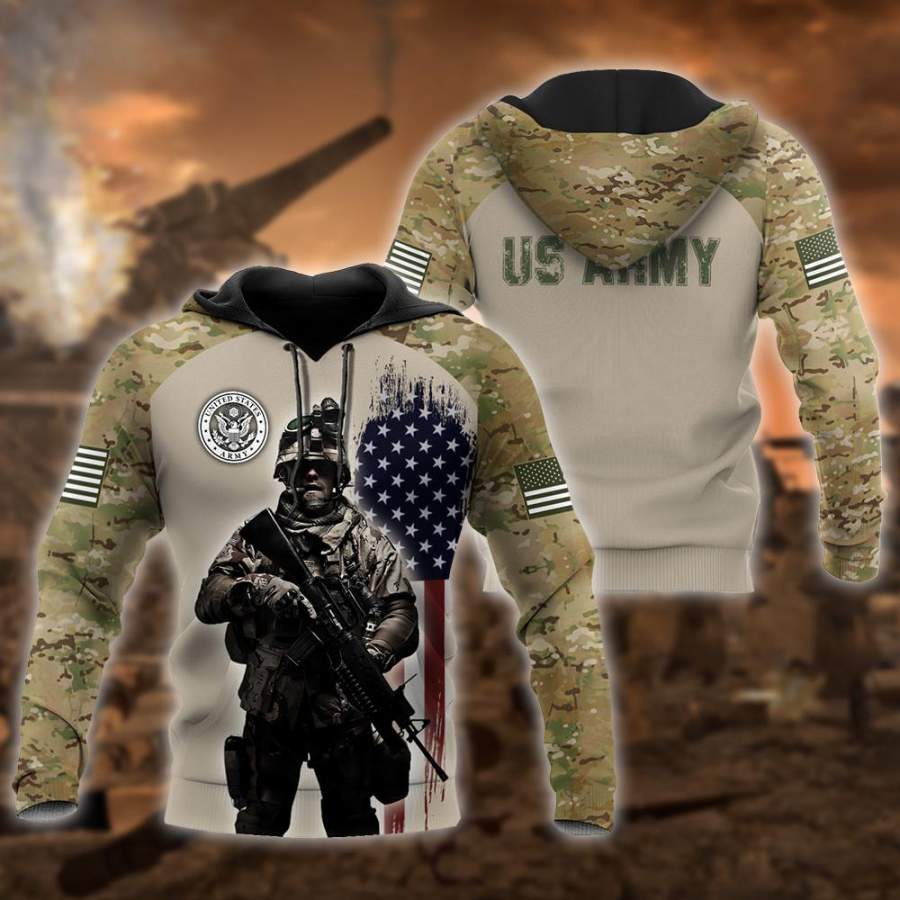 US ARMY All Over Printed Hoodie VP02112005