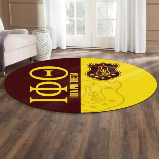 Iota Phi Theta Round Rug – Fraternity Round Rug