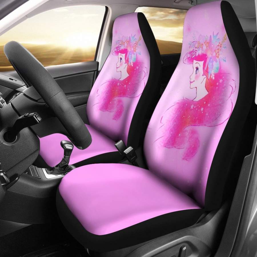 Ariel in Pin theme Car Seat Covers