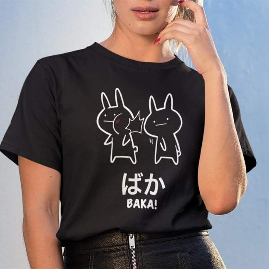 Baka Rabbit Slap T Shirt Baka EU Size Novelty