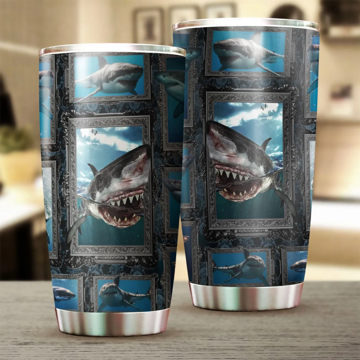 Shark Stainless Steel Insulated Tumbler