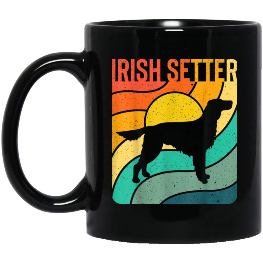 Irish Setter Vintage Retro Dog Lover Mom Dad Gift Mug