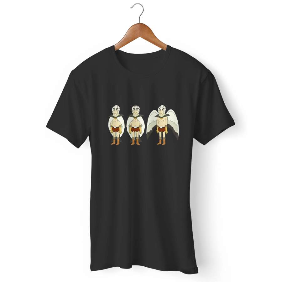 Bird Person Evolution Man’s T-Shirt