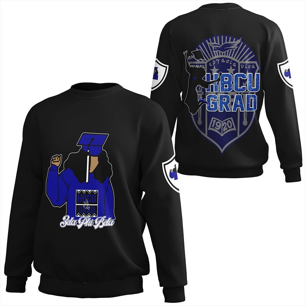 Greek Life Sweatshirt – Zeta Phi Beta Hbcu Style Sweatshirt