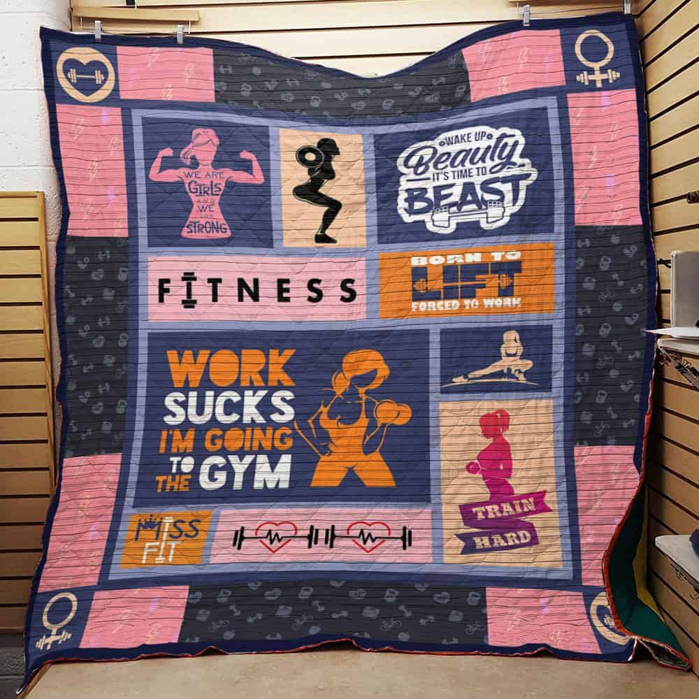 Gym Girls 3D Quilt Blanket HGM1433