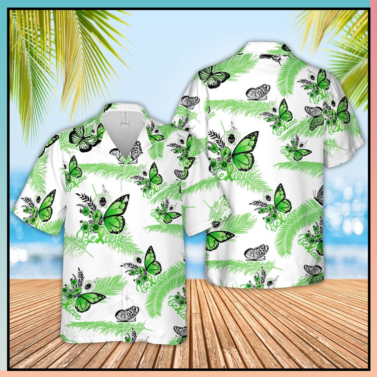 Women Mental Health Awareness Butterfly Believe Hawaiian Shirt | Unisex | Adult | Hw7298