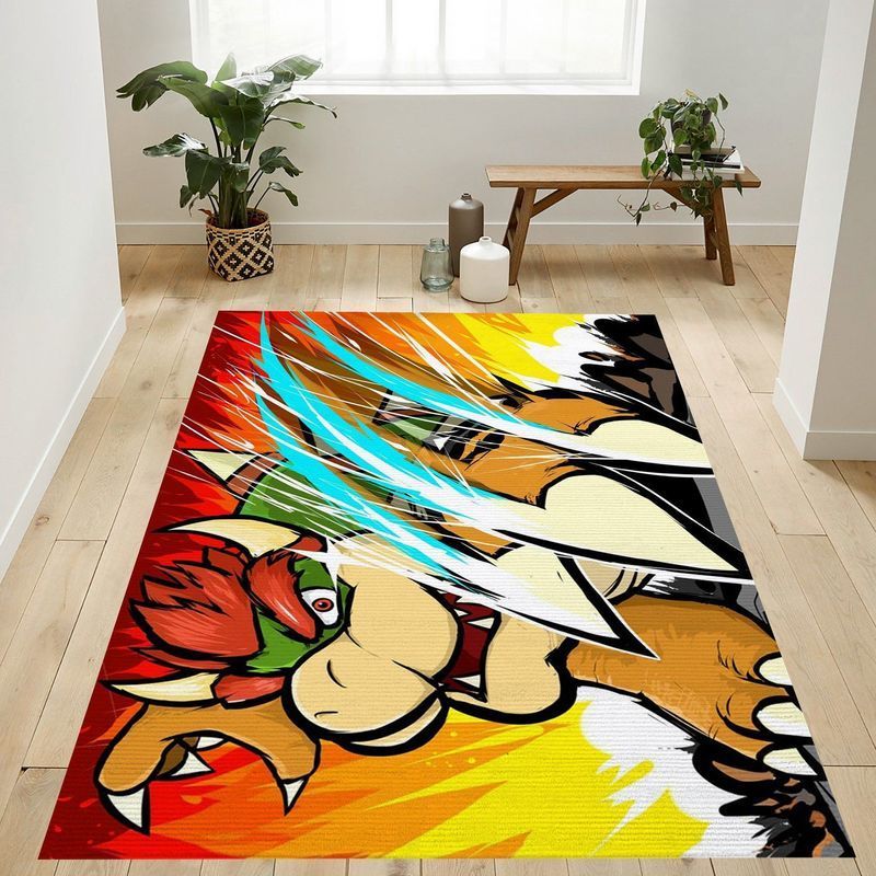 Super Mario 43 Area Rug Living Room And Bed Room Rug Gift Us Decor