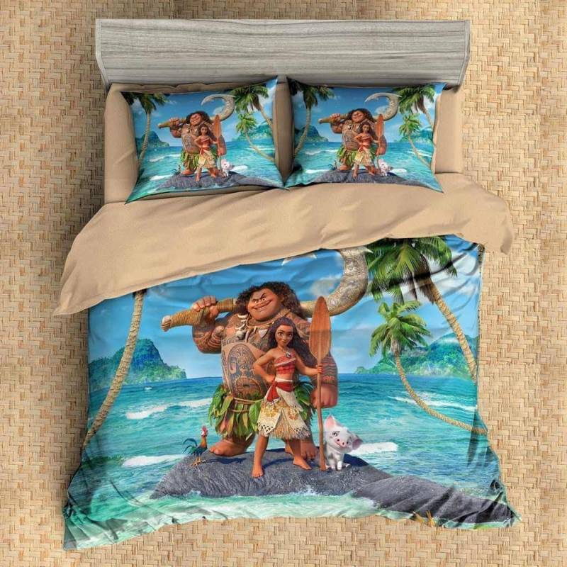 3D Customize Moana Bedding Set Duvet Cover Set Bedroom Set Bedlinen 3