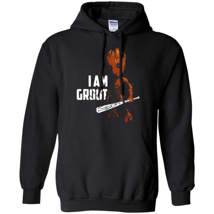 AGR I Am Groot Baseball Guardians Of The Galaxy Mashup Hoodie