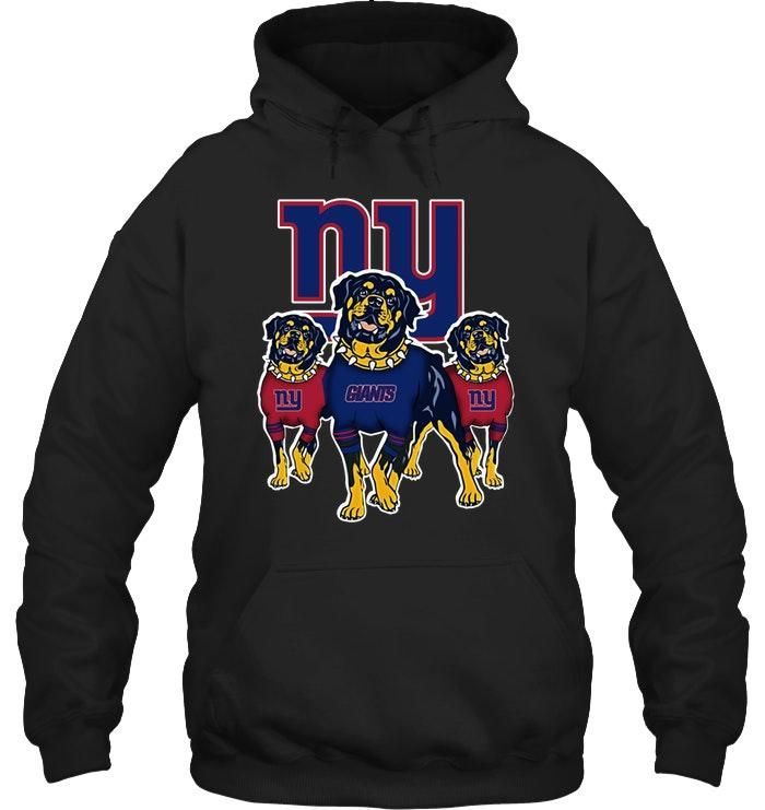 New York Giants Rottweilers Fan Hoodie T Shirt Hoodie,  Hoodie Sweater