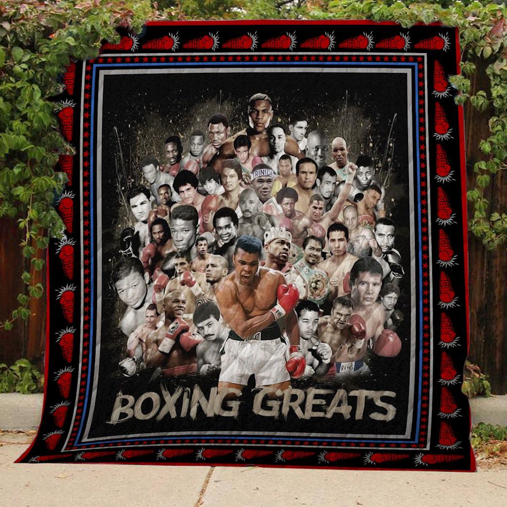 Boxing Greats – Th142 3D Quilt Blanket