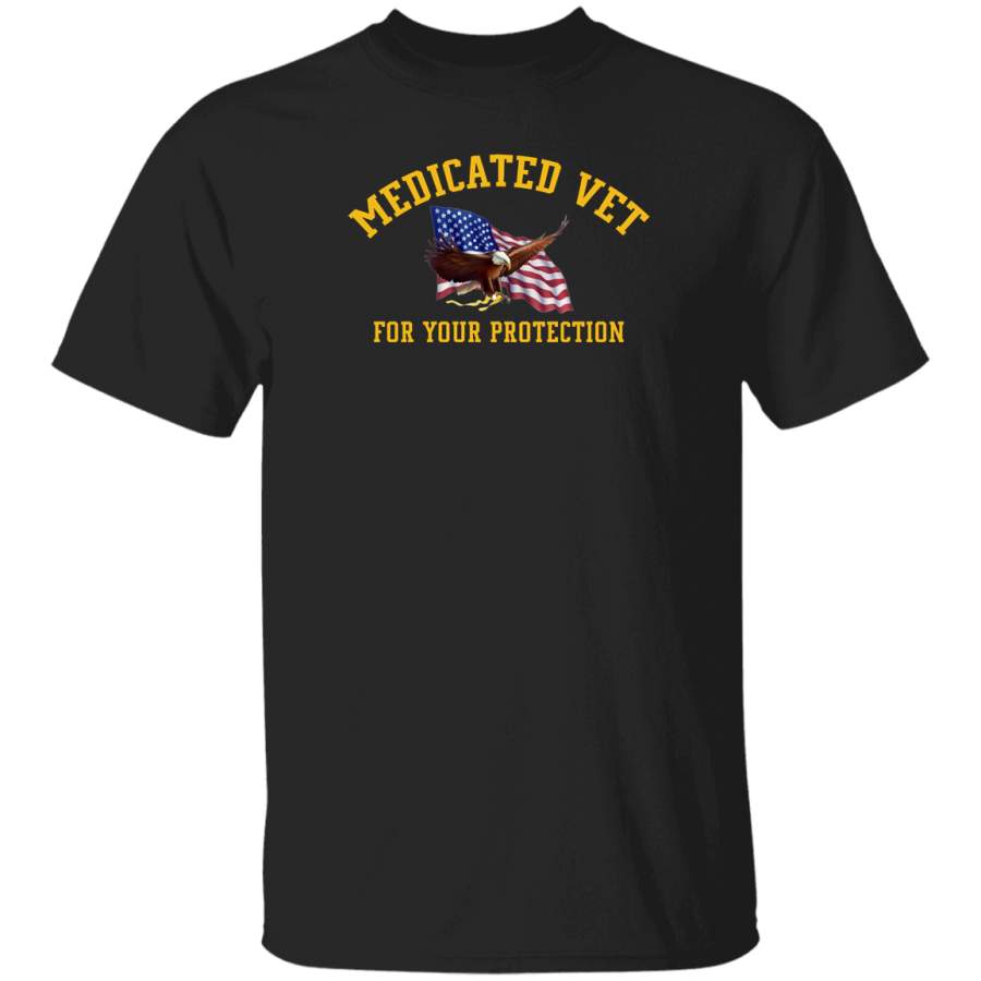 Medicated Vet For Your Protection T-Shirt Veterans Day Christmas Gift Mug