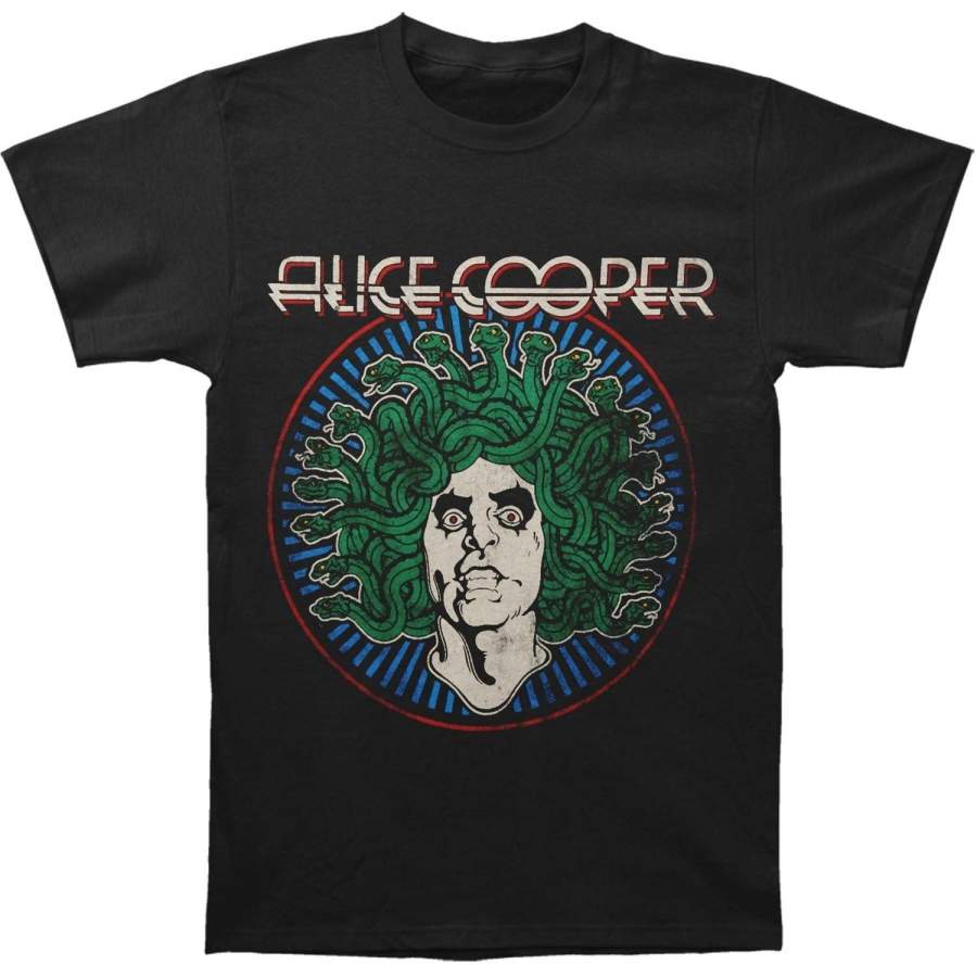 Alice Cooper Men’S Medusa Vintage T-Shirt Men’S Fitness T-Shirt