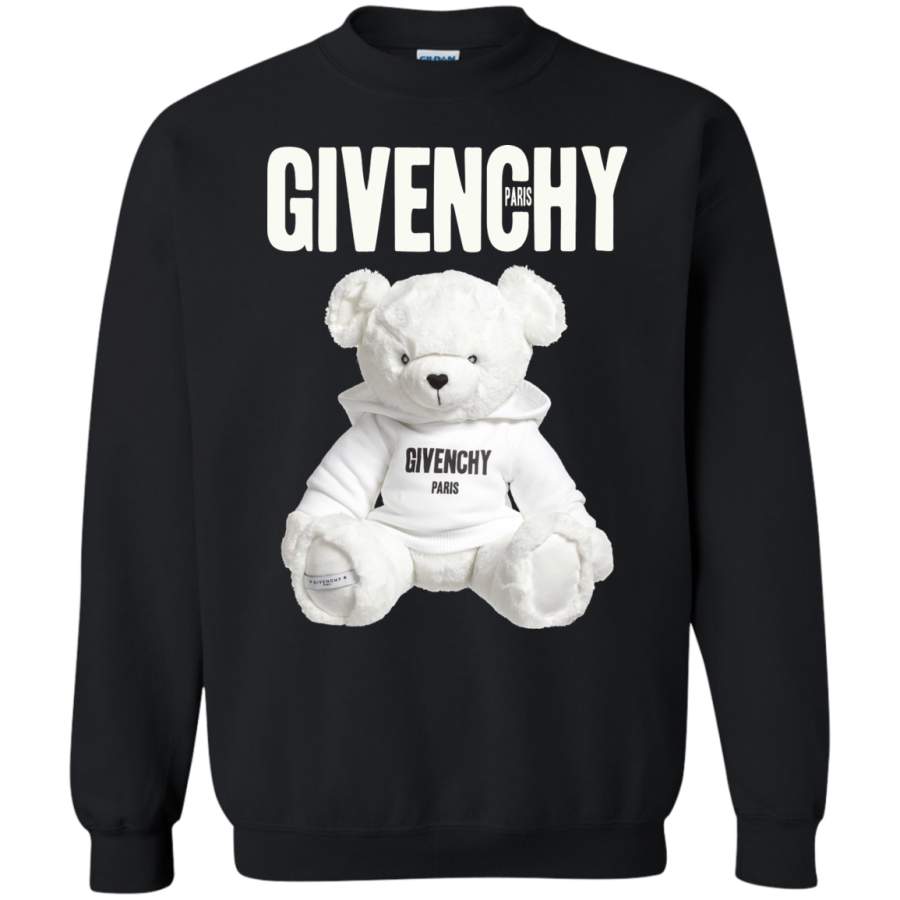 Givenchy Bear Paris Pullover Sweatshirt T-Shirt