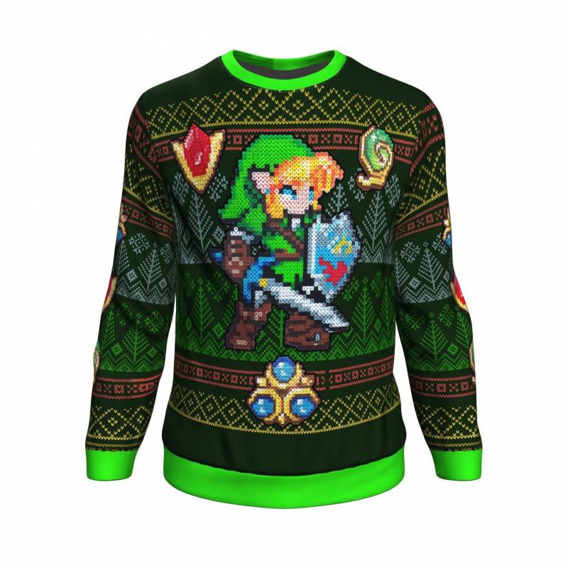 Zelda Link Premium Ugly Christmas Sweater