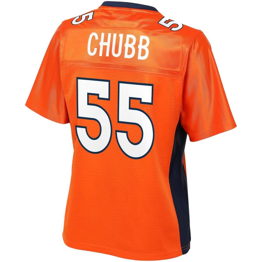 Bradley Chubb Denver Broncos NFL Pro Line Womens Player Jersey – Orange