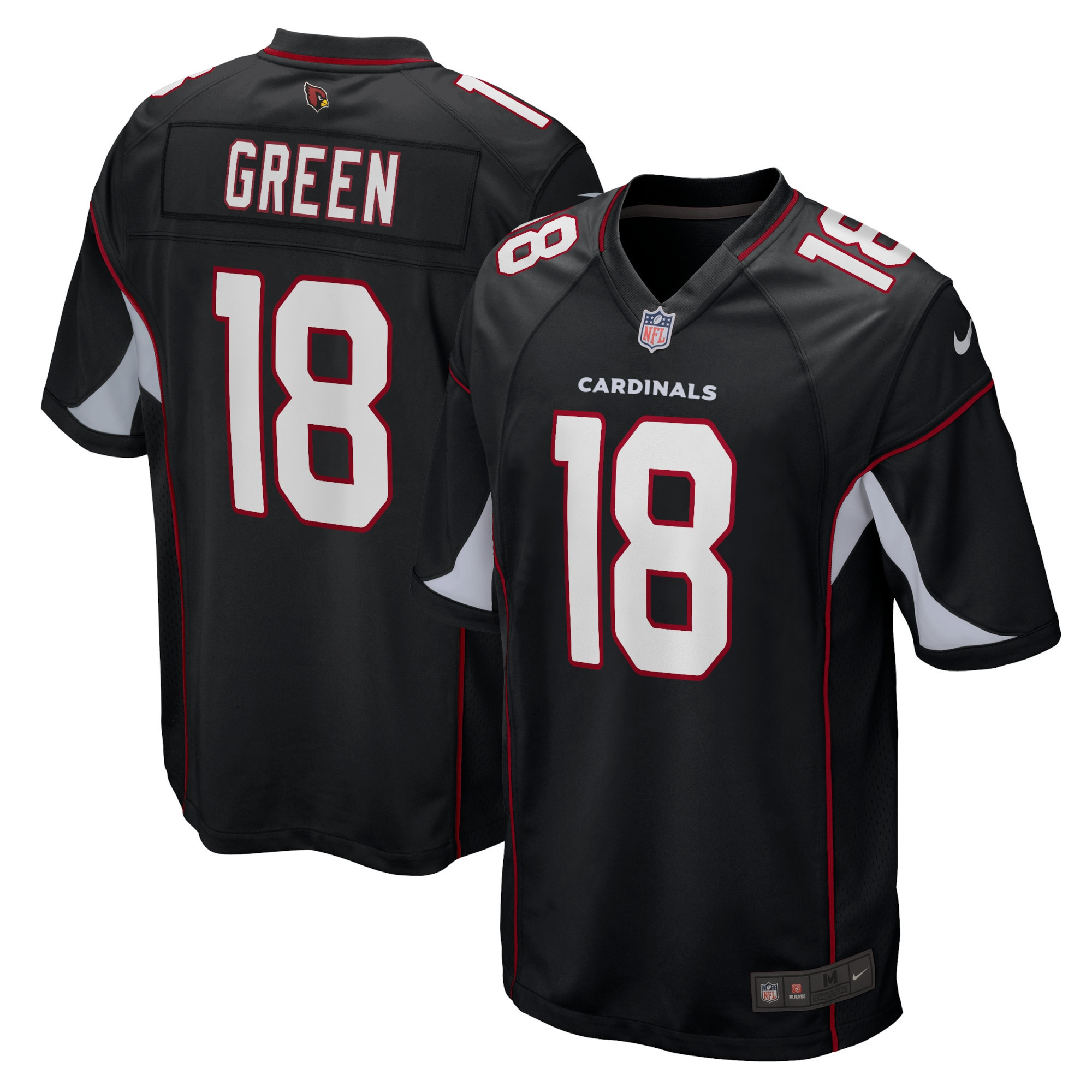 A.j. Green Arizona Cardinals Game Jersey – Black NFL