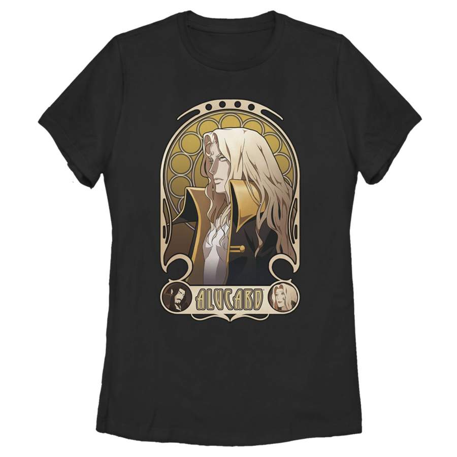 Castlevania Women’s Alucard Classic Portrait  T Shirt