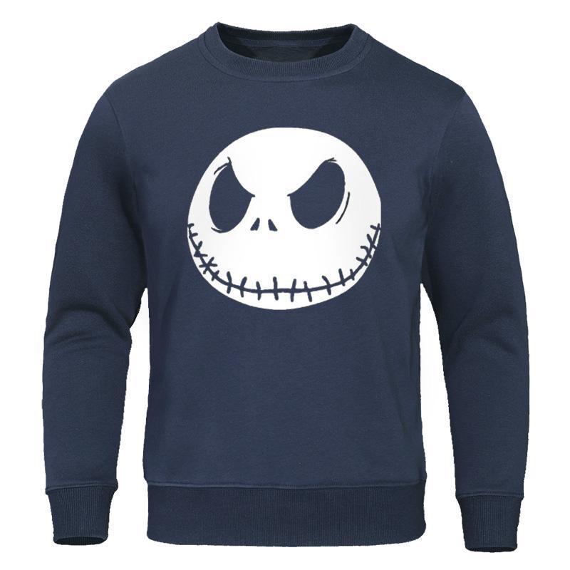 Nightmare Before Christmas Jack Skellington Evil Face Hoodie