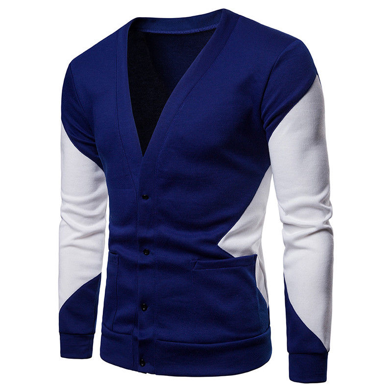 Sweatres 2019 New Brand Men Fashion Knitted Cardigan Button Pockets Slim Long Sleeve Casual Stylish Sweaters alx