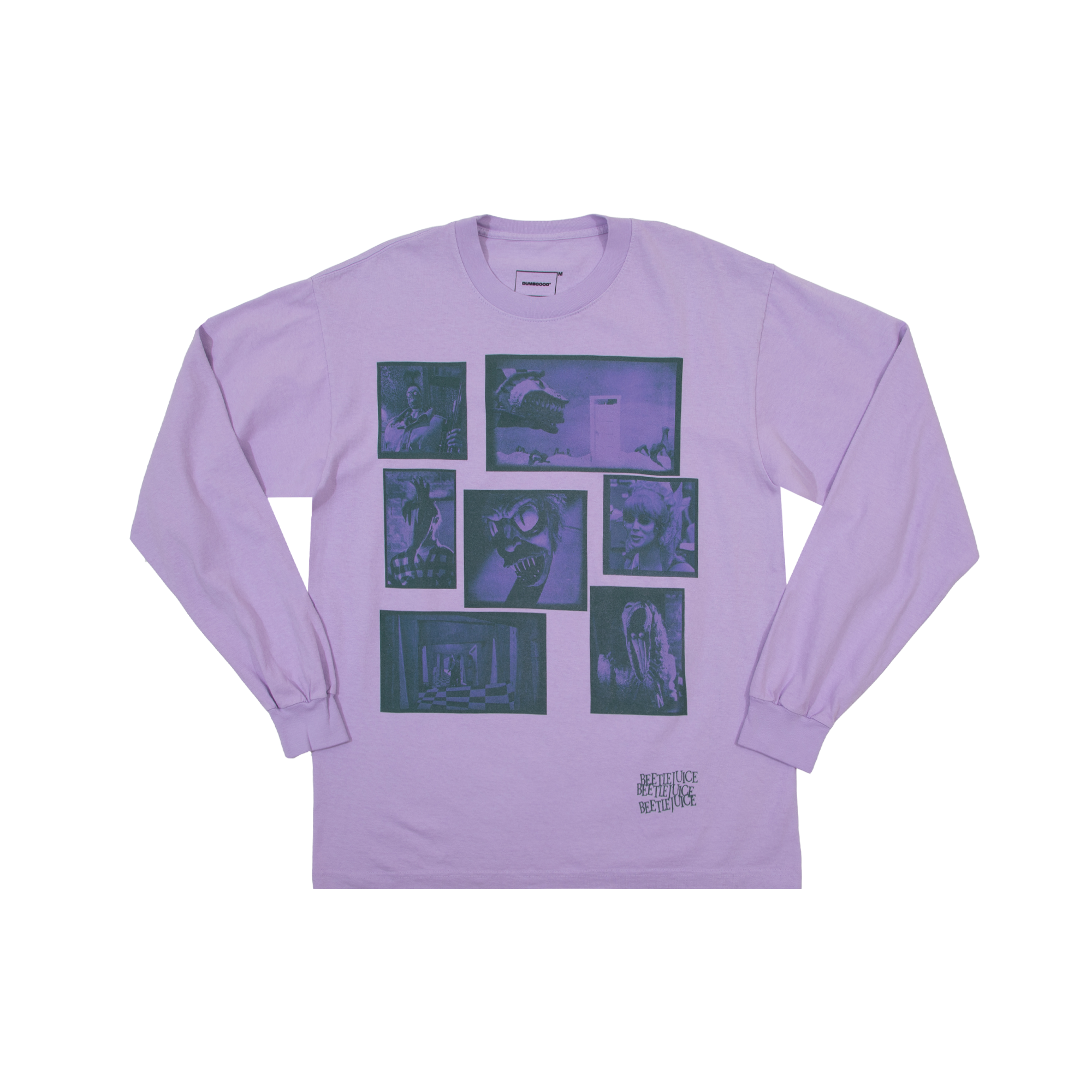 Beetlejuice Scenes Orchid Long Sleeve