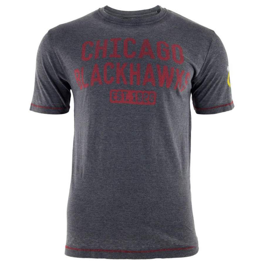 Chicago Blackhawks – Est 1926 Hoist Premium Adult T-Shirt